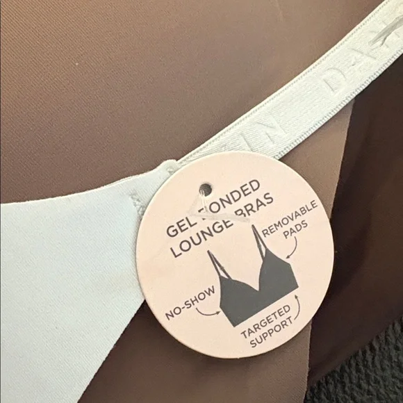 NWT 3-Pk Danskin Gel Bonded Wireless Lounge Bras - Sz. M